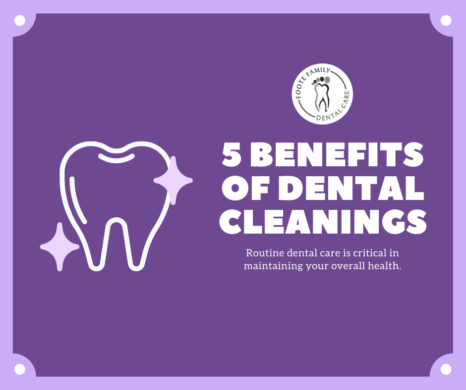 Here's 5 Important Benefits of Regular Dental Cleanings